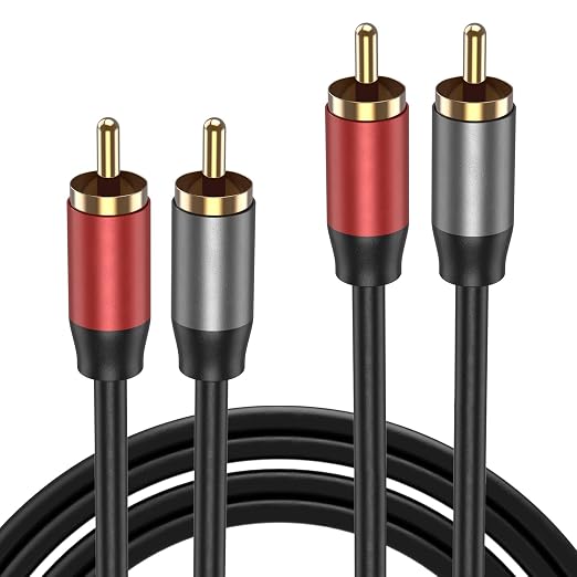 2RCA to 2RCA Cable 4.9FT, Hi-Fi Systems, Car Audio, Gaming Consoles