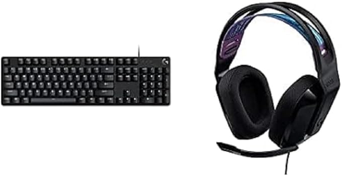 Logitech G413 SE Full-Size Mechanical Gaming Keyboard + G335 Wired Gaming