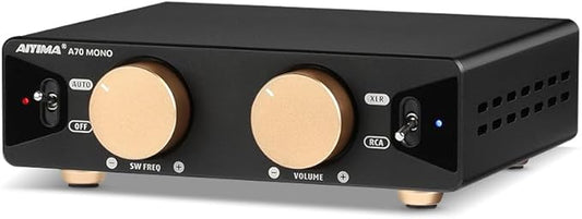 AIYIMA A70 Mono Amplifier with PFFB Home Audio Receiver, TPA3255 Class D Amp