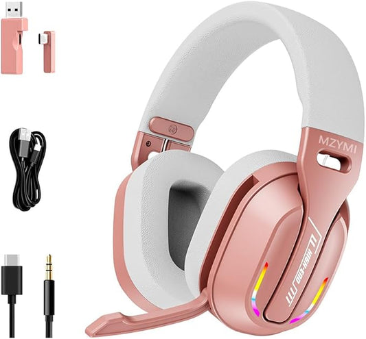 2.4GHz Wireless Gaming Headset for PC, Switch
