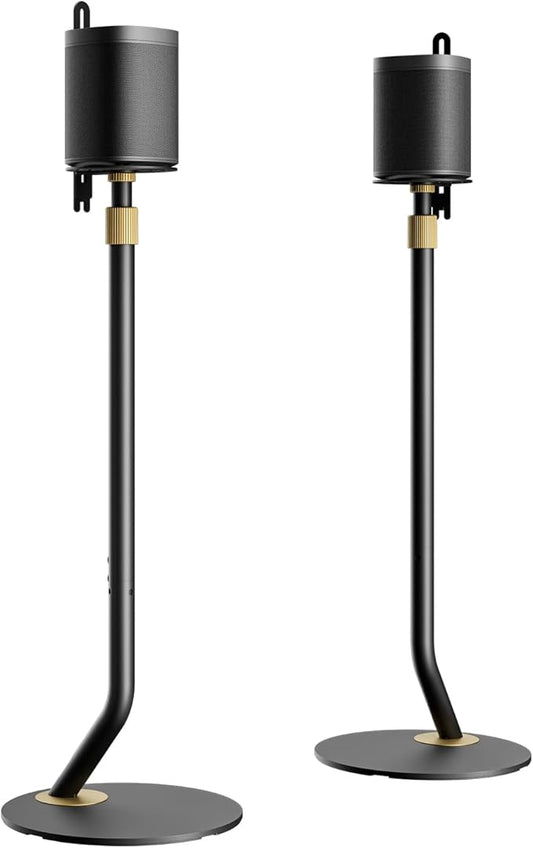 FITUEYES Design Universal Speaker Stand, Adjustable Height Speaker Stands Pair