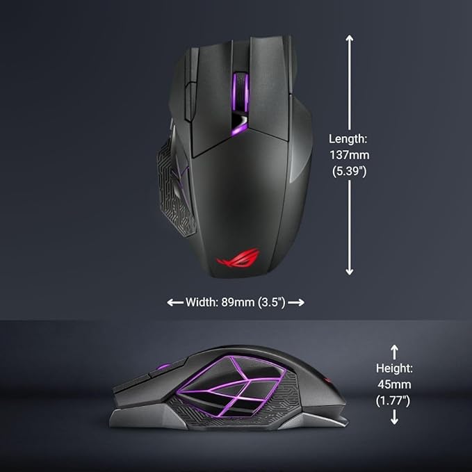 ASUS ROG Spatha X Wireless Gaming Mouse