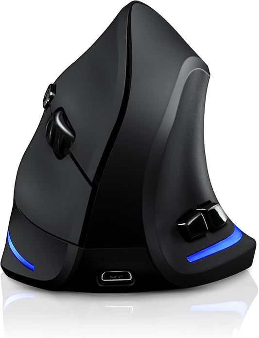 TRELC Wireless Mouse Tri-Mode, Ergonomic Vertical Mouses