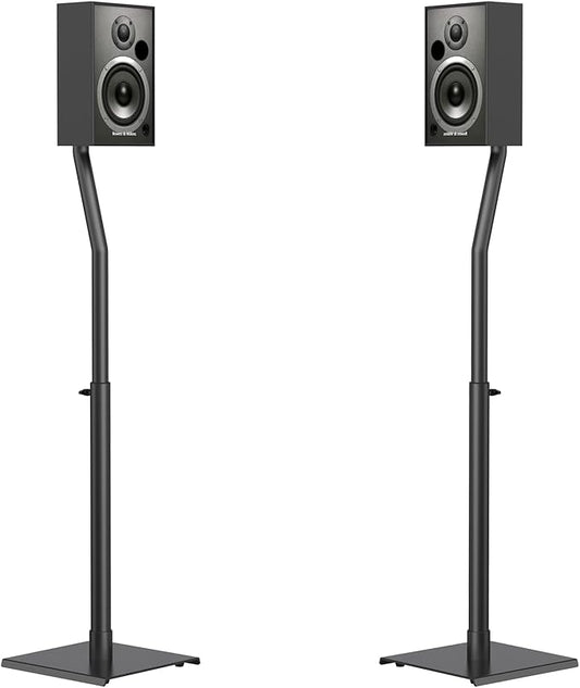USX MOUNT Universal Speaker Stands, Height Adjustable Extend 30.0" to 39.1"