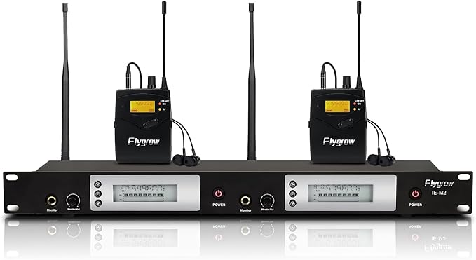 UHF Dual Wireless in-Ear Monitor System