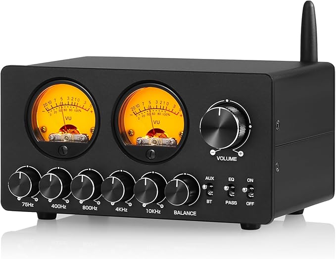 Douk Audio 5 Band Equalizer Bluetooth EQ Preamp