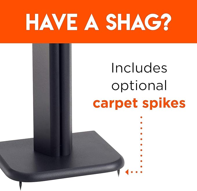 ECHOGEAR Universal Floor Speaker Stands