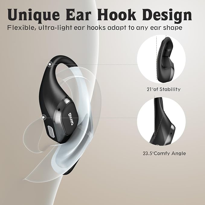 Open Ear Headphones, Over Ear Earbuds