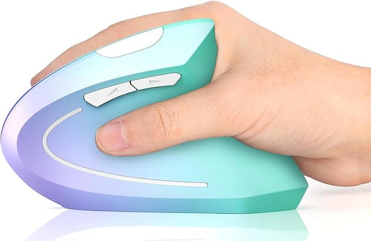 Lekvey Ergonomic Mouse, Vertical Wireless Mouse, Rechargeable 2.4G Optical
