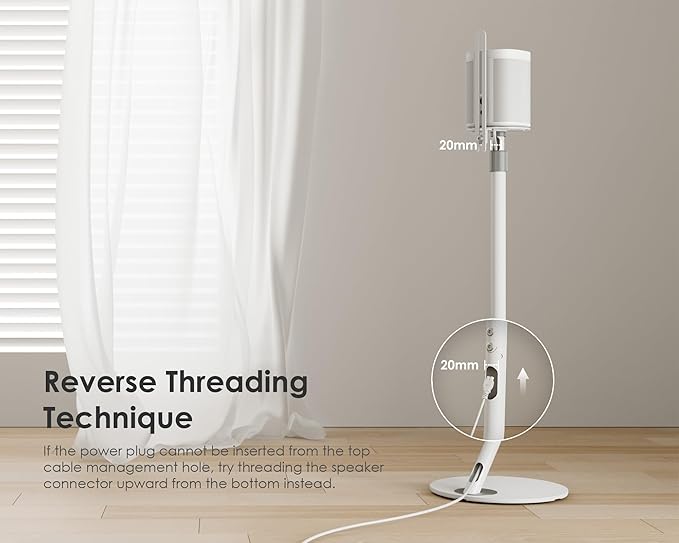 FITUEYES Design Adjustable Speaker Stands Pair