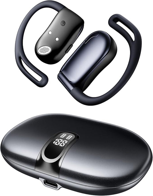 Open Ear Headphones, 0.28oz Lightweight Next-Gen Bluetooth 5.4 Air Conduction