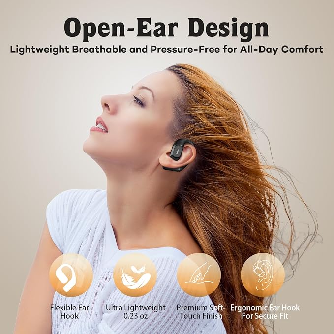 Open Ear Headphones, Over Ear Earbuds