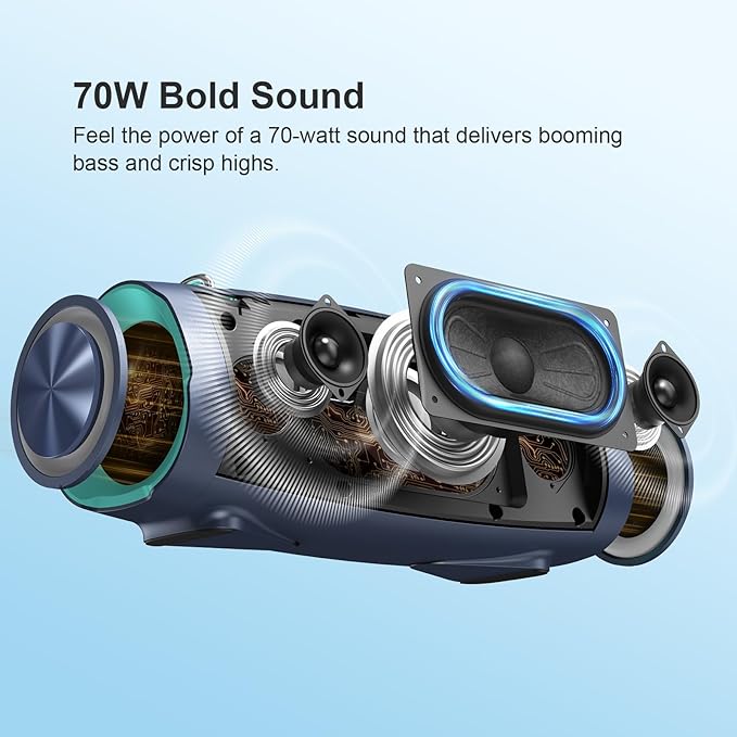 DOSS Extreme Boom Pro D100 Bluetooth Speaker