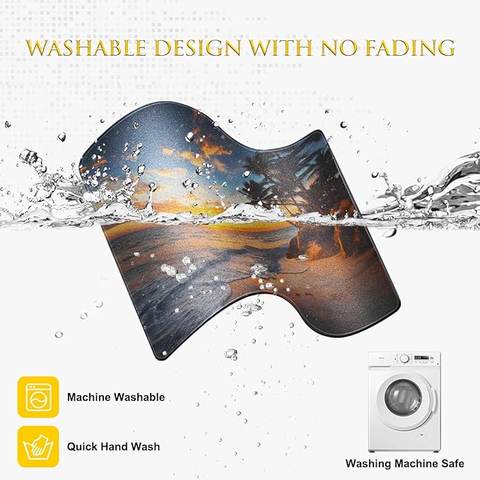 JIKIOU 3 Pack Mouse Pad with Stitched Edge, Comfortable Mouse Pads with