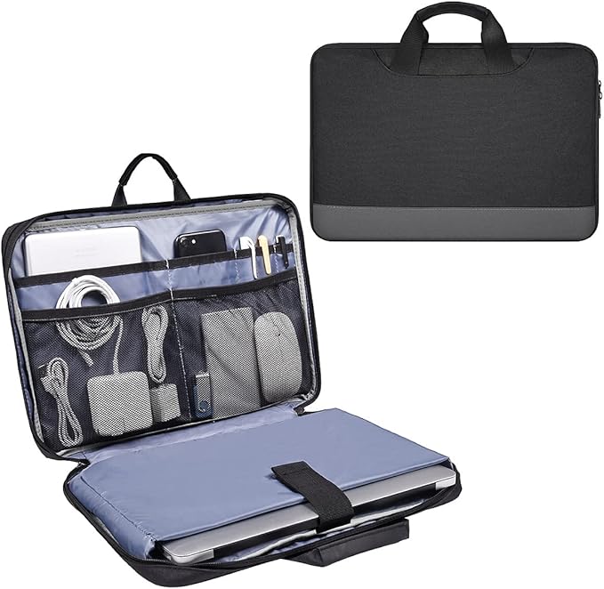imComor 15.6 Inch Laptop Sleeve Bag, Men Women TSA Case