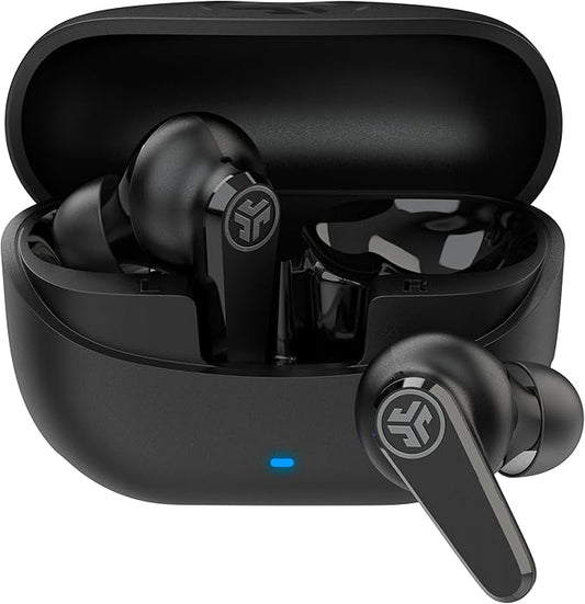 JLab Go Pods ANC True Wireless Bluetooth Earbuds & Charging Case, Hybrid Active