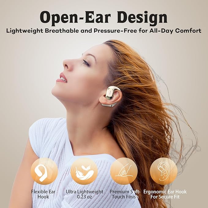 OHAYO Open Ear Headphones, Earbuds