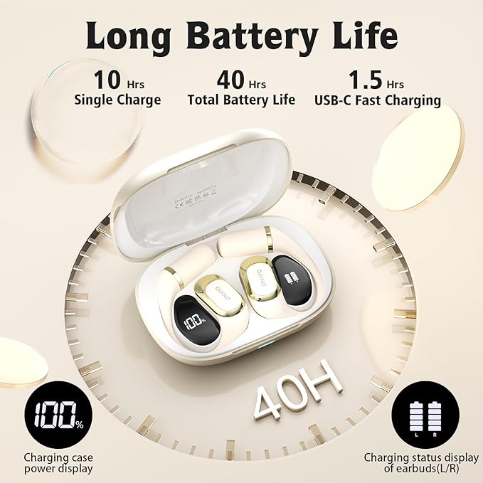 OHAYO Open Ear Headphones, Earbuds