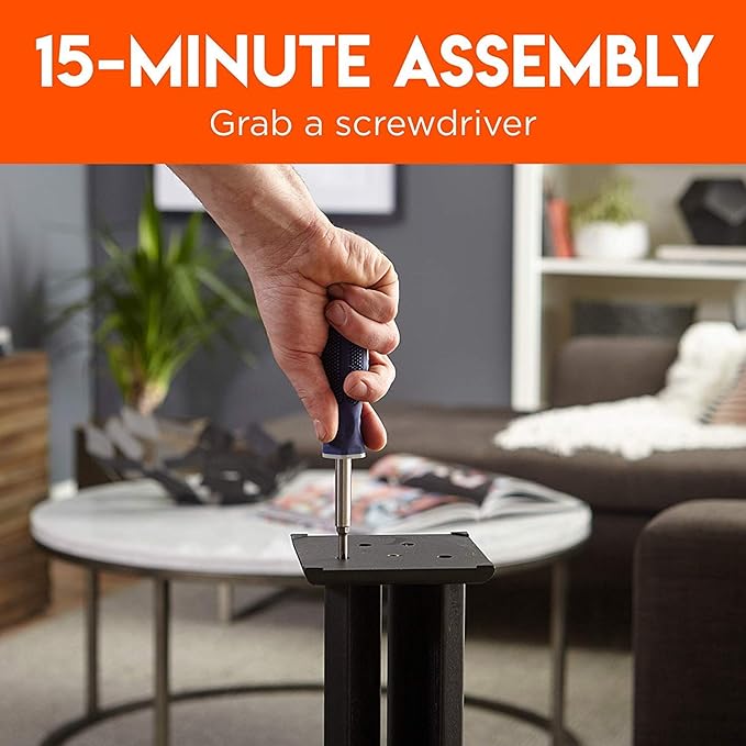 ECHOGEAR Universal Floor Speaker Stands