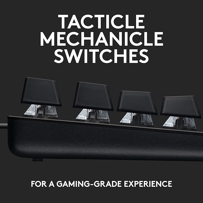 Logitech G413 SE Full-Size Mechanical Gaming Keyboard + G335 Wired Gaming