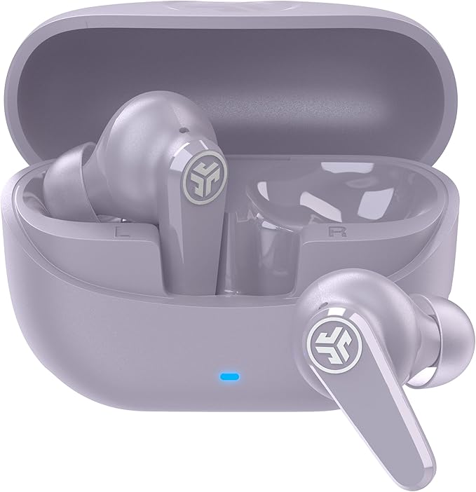 JLab Go Pods ANC True Wireless Bluetooth Earbuds & Charging Case, Hybrid Active