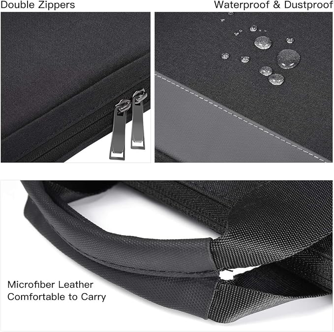 imComor 15.6 Inch Laptop Sleeve Bag, Men Women TSA Case