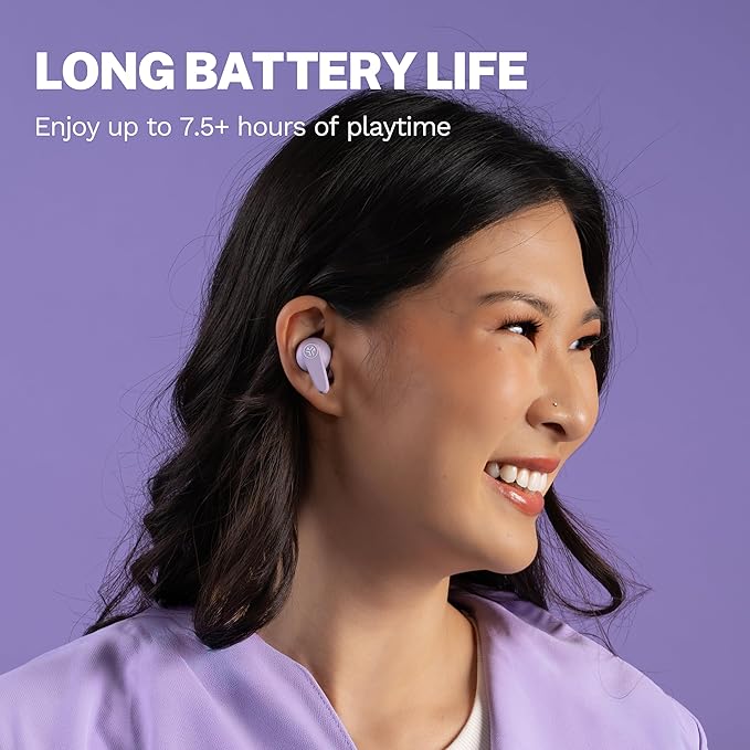 JLab Go Pods ANC True Wireless Bluetooth Earbuds & Charging Case, Hybrid Active