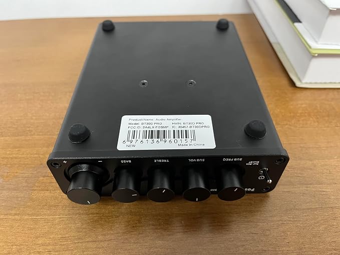 Fosi Audio Bluetooth Subwoofer Amplifier 2.1, BT30D Pro Subwoofer Amp