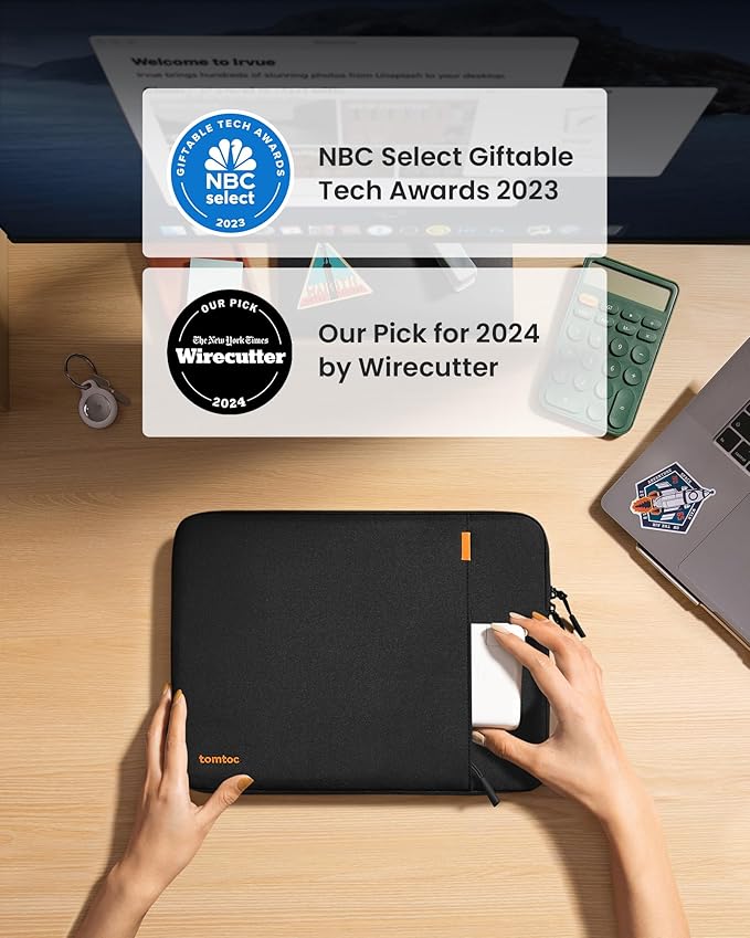 tomtoc 360 Protective Laptop Case Sleeve
