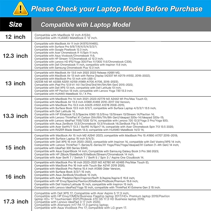 MOSISO Laptop Case 13.3 inch, 13-13.3 inch Laptop Sleeve Compatible