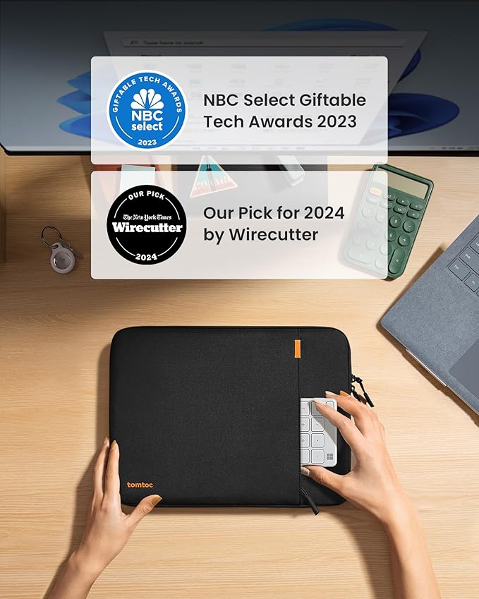 tomtoc 360° Protective Laptop Sleeve